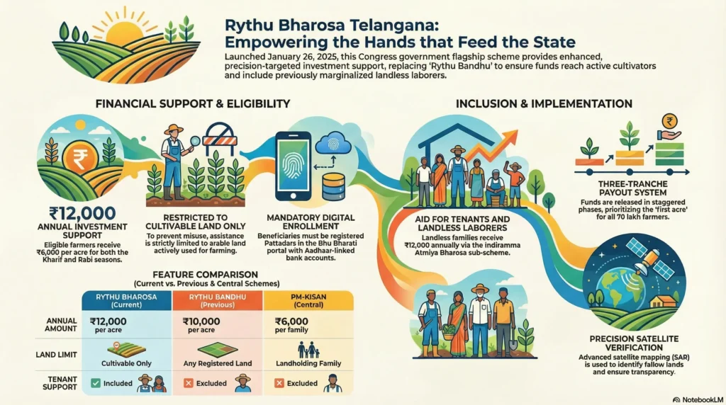 rythu bharosa telangana
